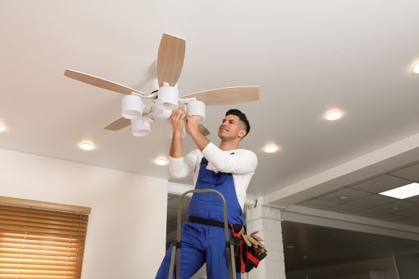 Ceiling Fan Bulb Replacement in Chester